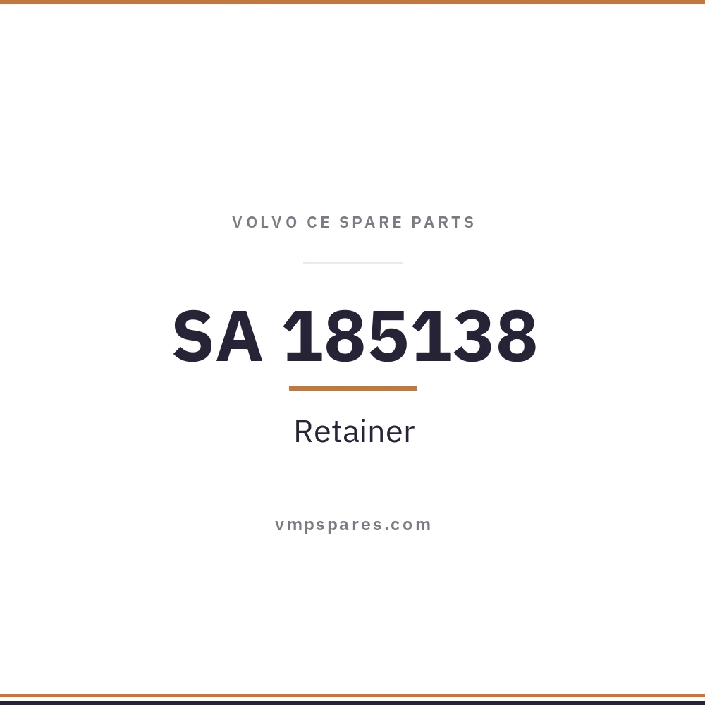 SA 185138 – Retainer