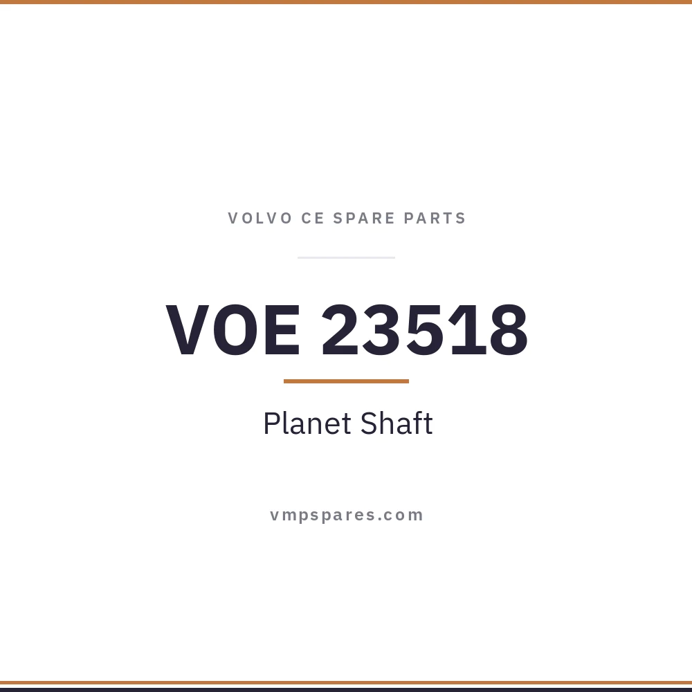 VOE 23518 – Planet Shaft