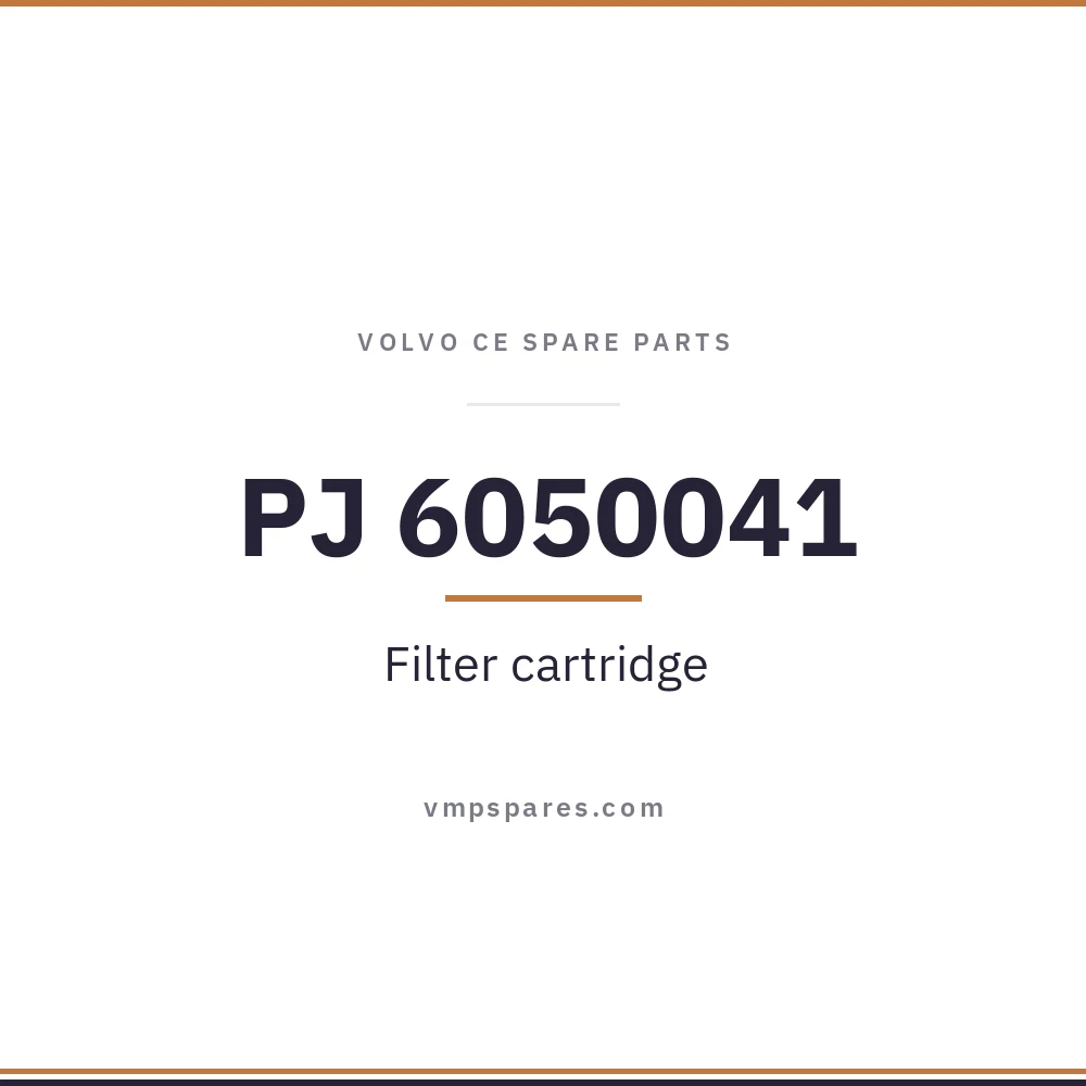 PJ 6050041 – Filter cartridge