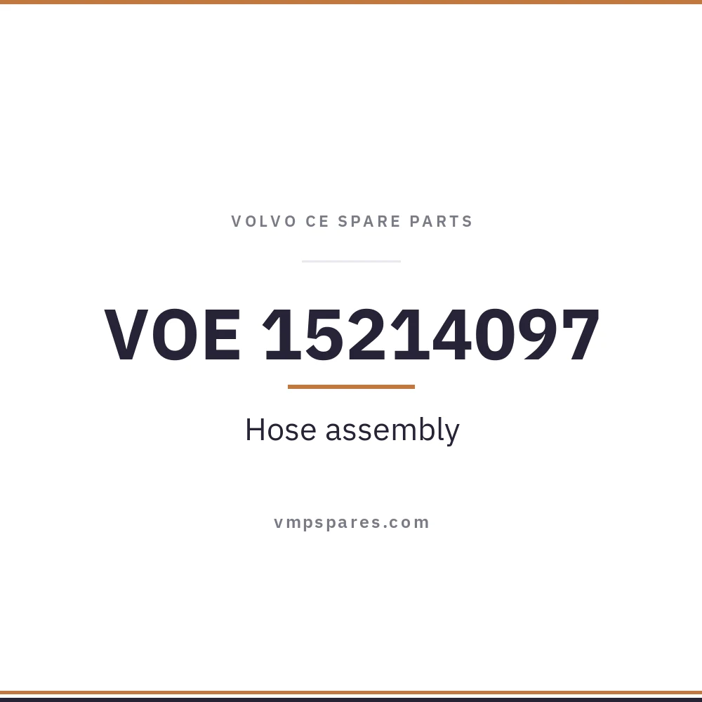 VOE 15214097 – Hose assembly