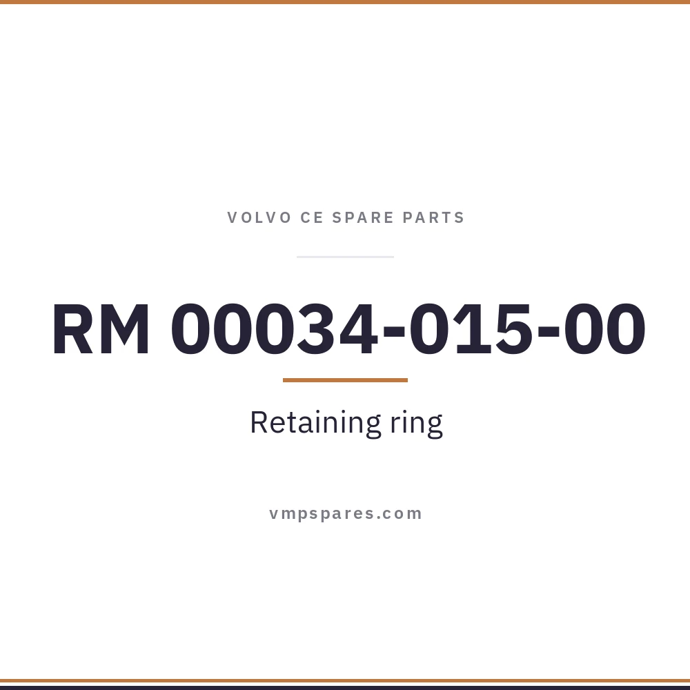 RM 00034-015-00 – Retaining ring