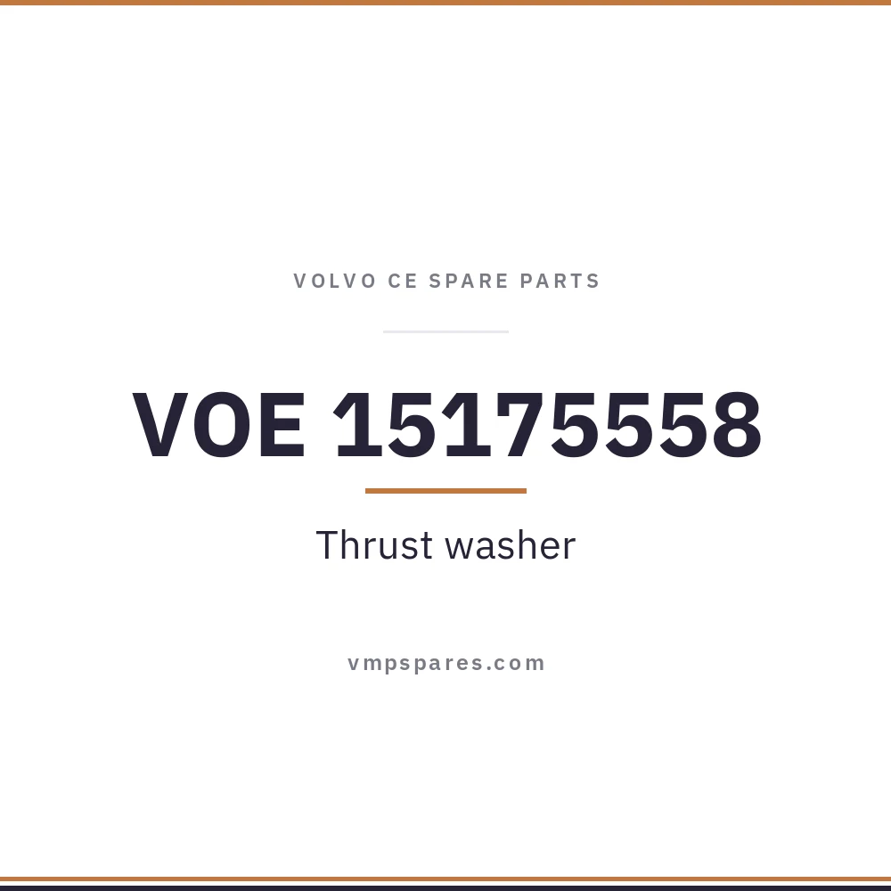 VOE 15175558 – Thrust washer