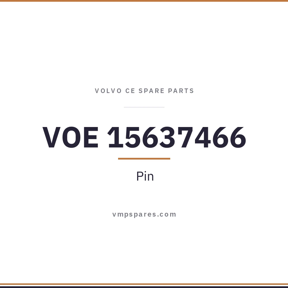 VOE 15637466 – Pin