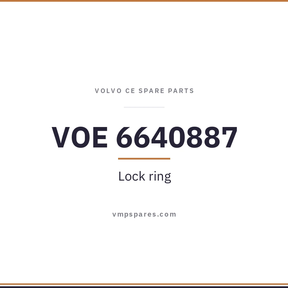 VOE 6640887 – Lock ring
