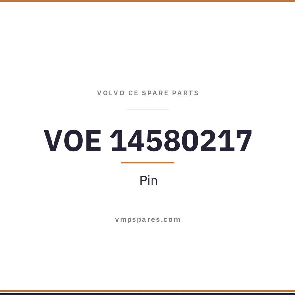 VOE 14580217 – Pin