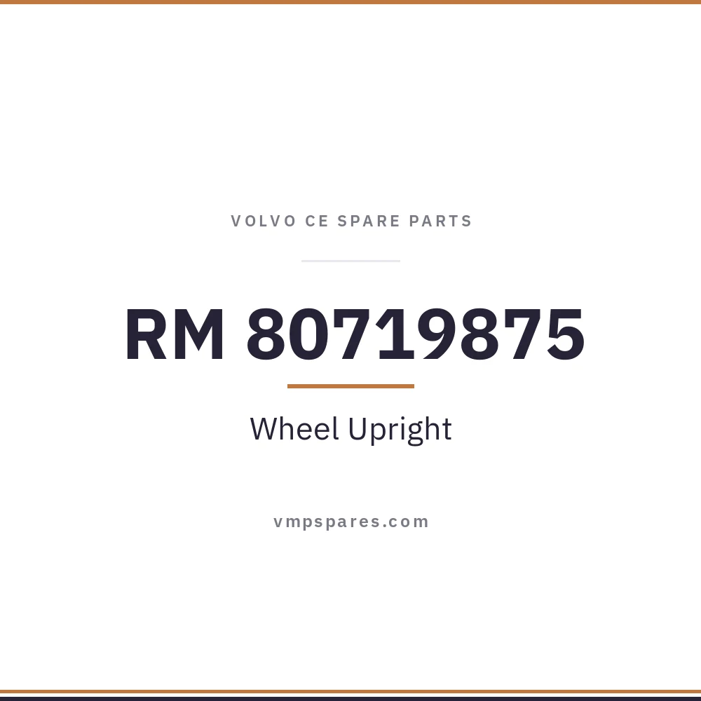 RM 80719875 – Wheel Upright