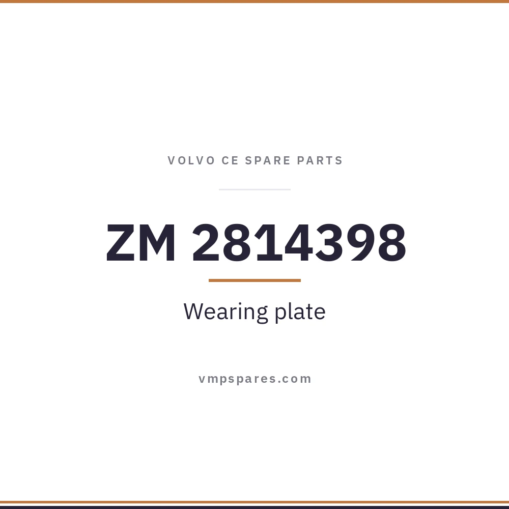 ZM 2814398 – Wearing plate