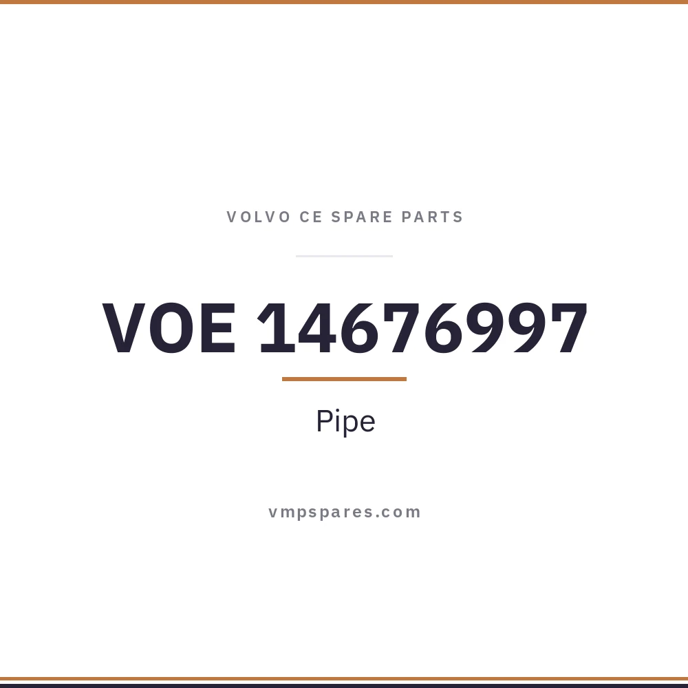 VOE 14676997 – Pipe