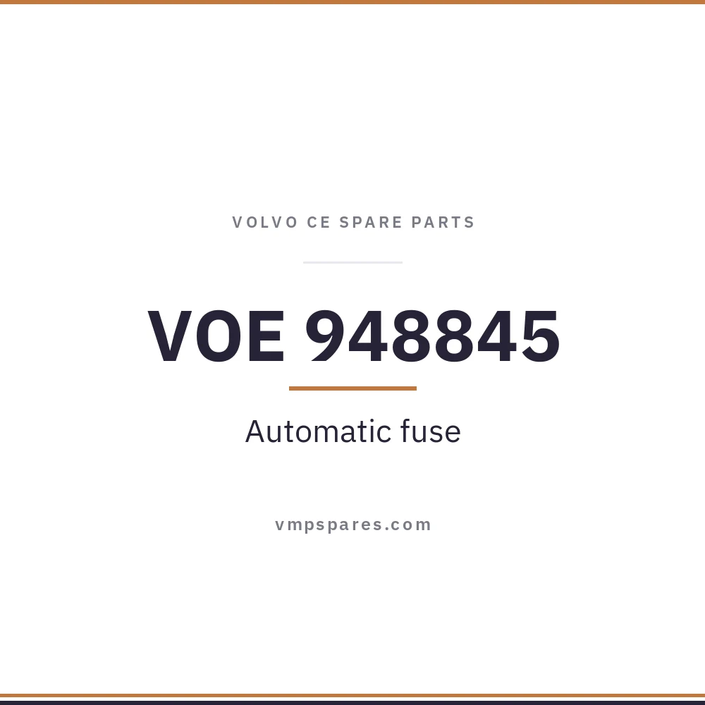 VOE 948845 – Automatic fuse