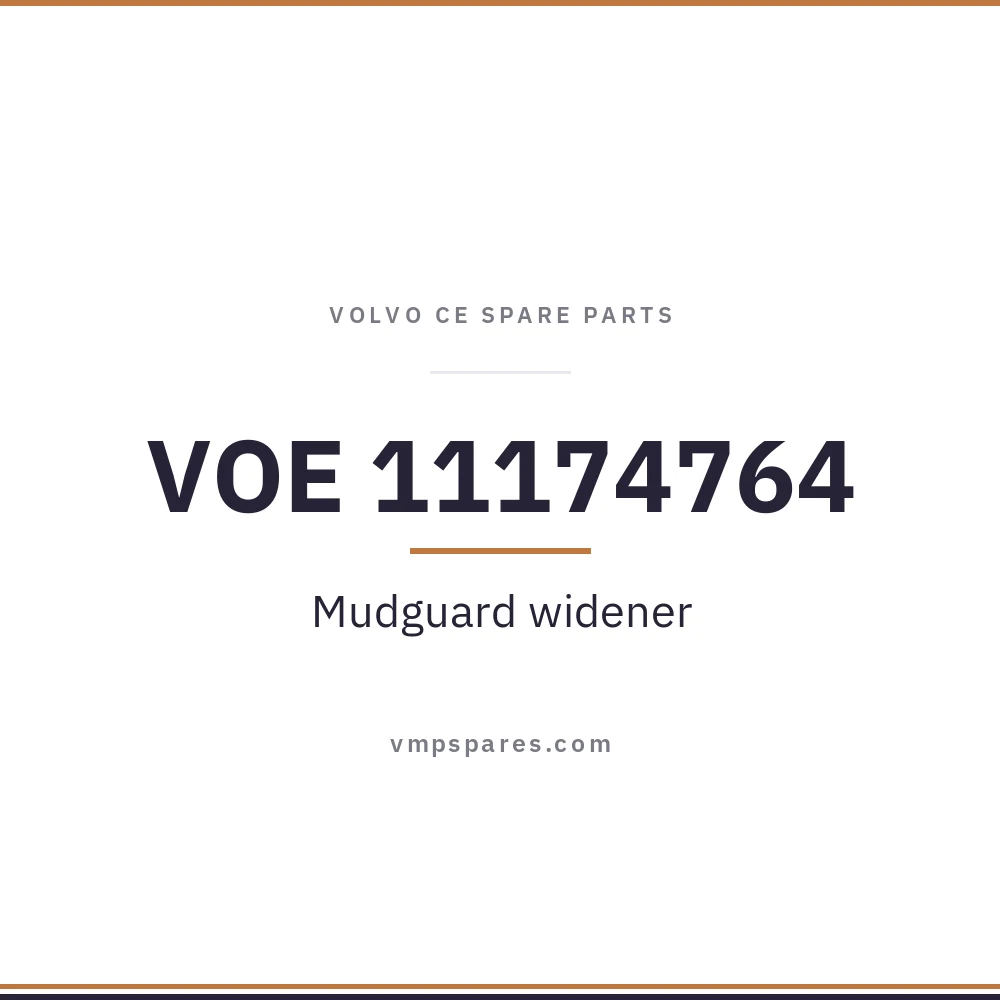 VOE 11174764 – Mudguard widener