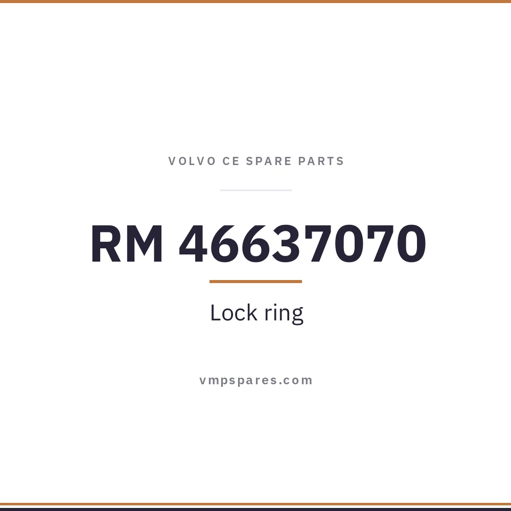 RM 46637070 – Lock ring