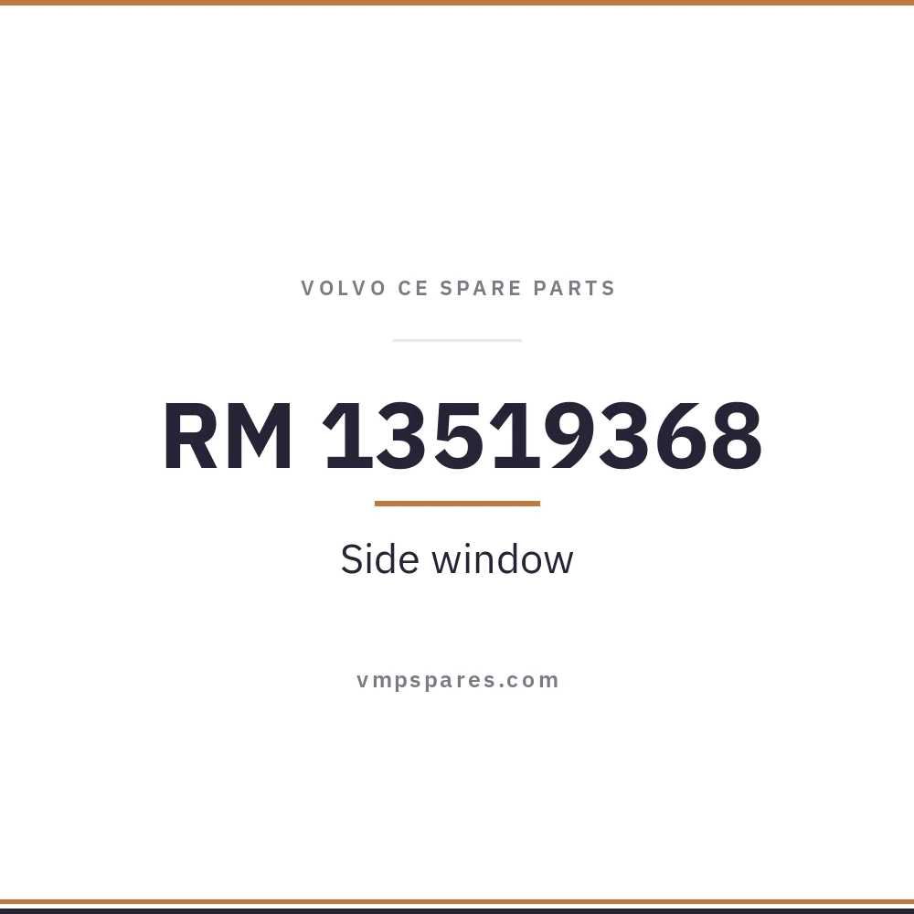 RM 13519368 – Side window
