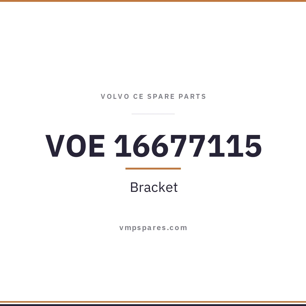 VOE 16677115 – Bracket