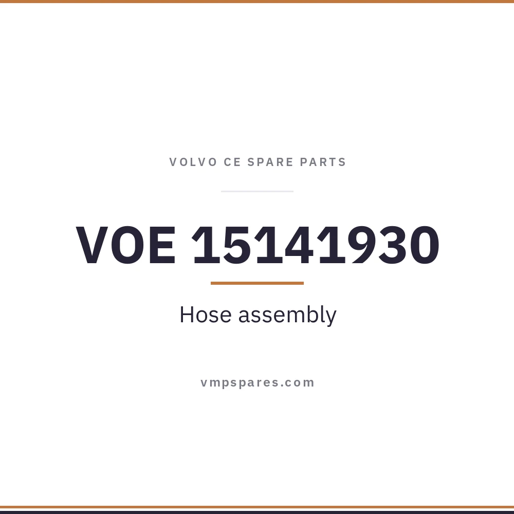 VOE 15141930 – Hose assembly