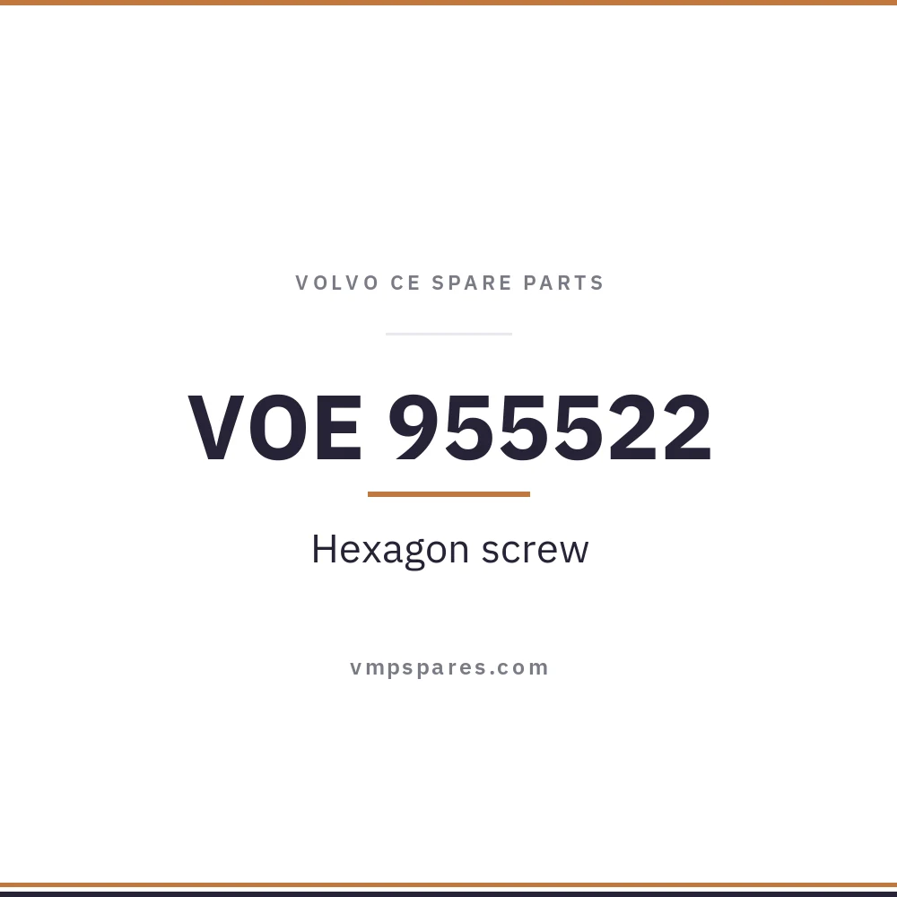 VOE 955522 – Hexagon screw