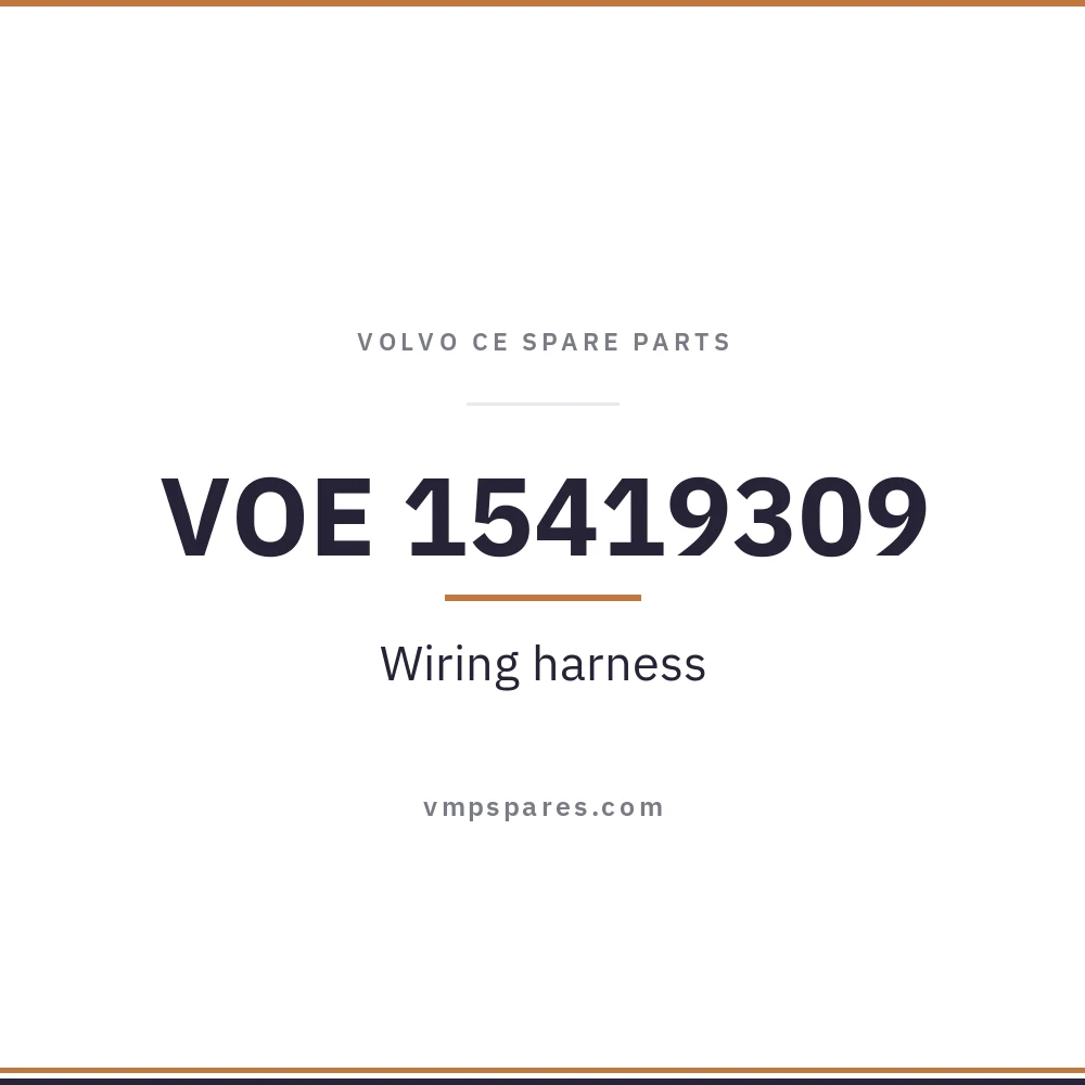 VOE 15419309 – Wiring harness