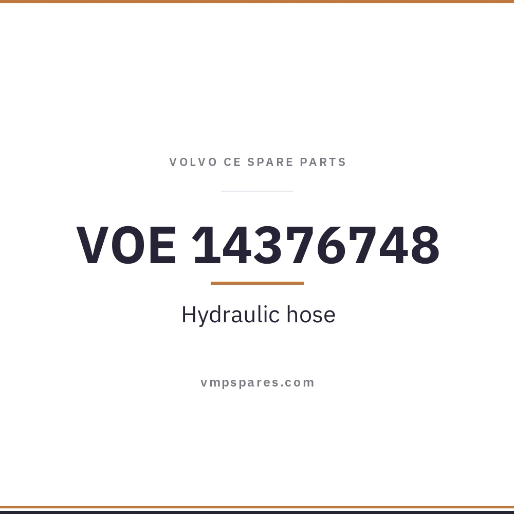 VOE 14376748 – Hydraulic hose