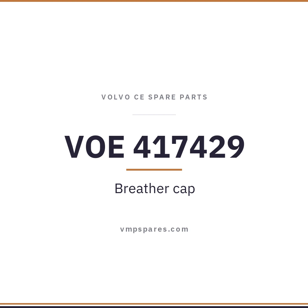 VOE 417429 – Breather cap