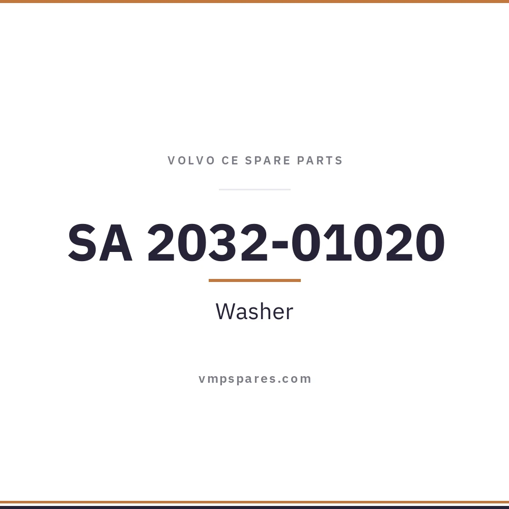 SA 2032-01020 – Washer