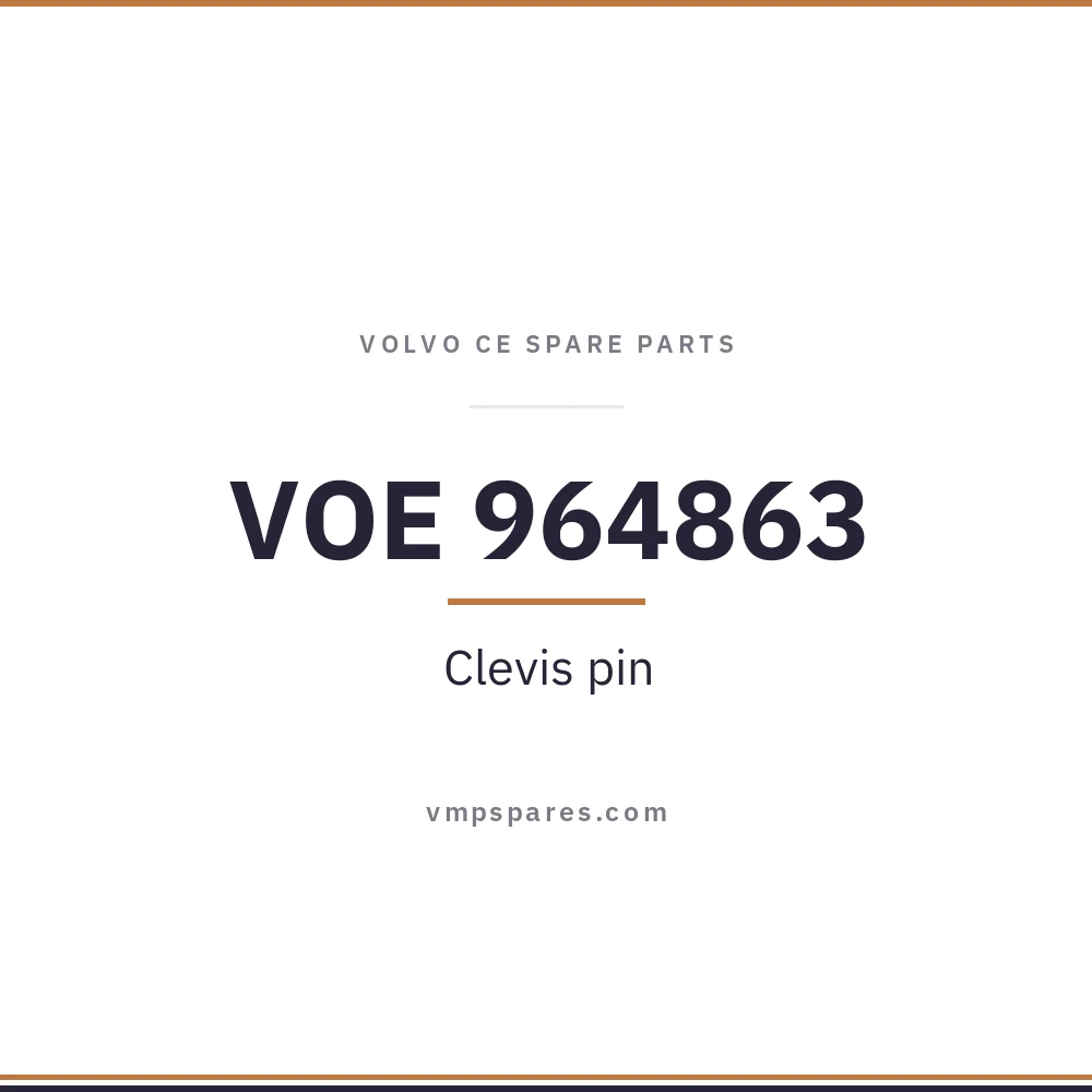 VOE 964863 – Clevis pin