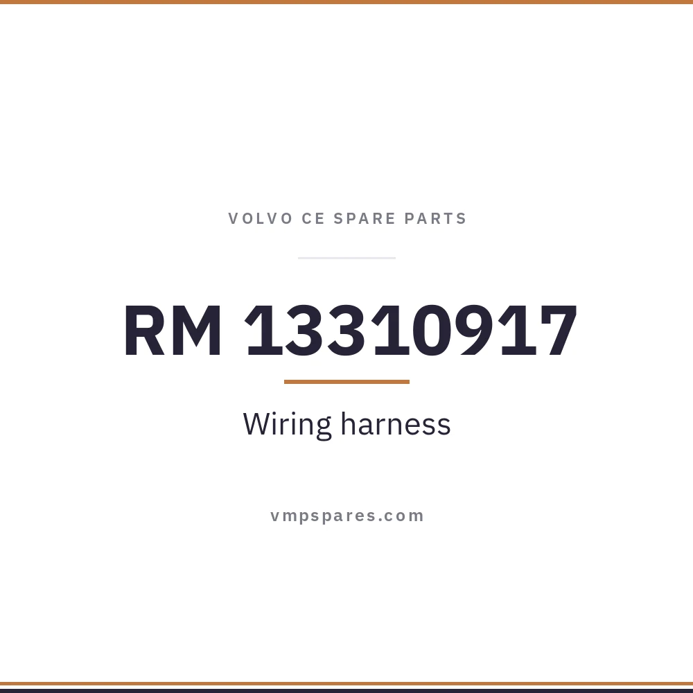 RM 13310917 – Wiring harness