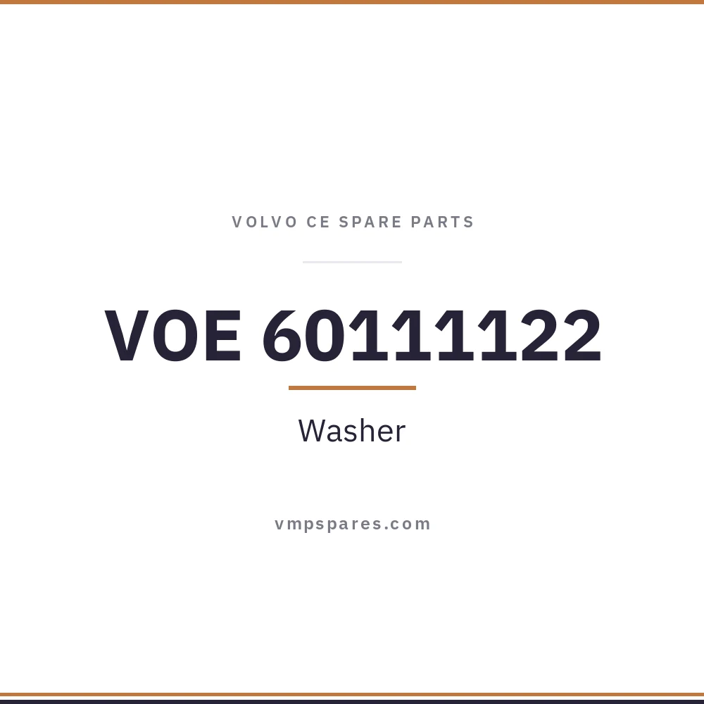 VOE 60111122 – Washer