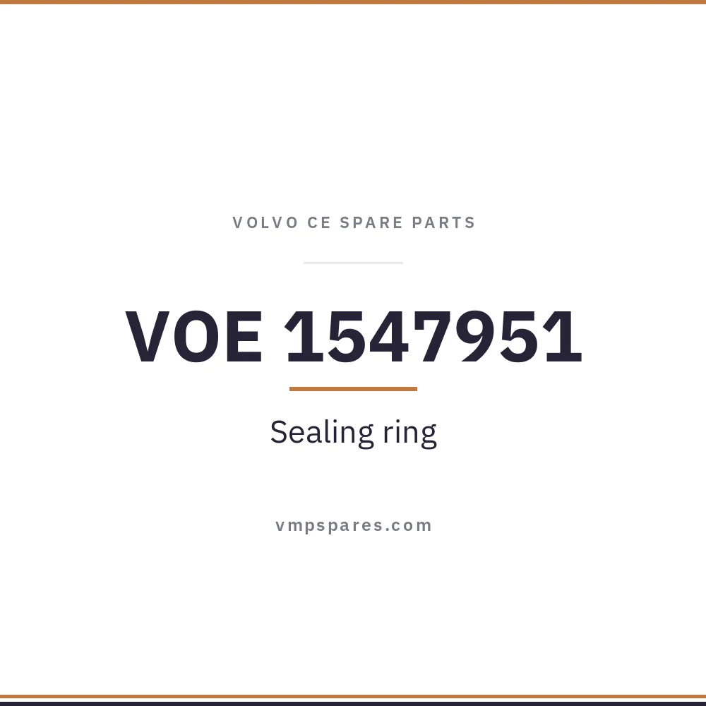 VOE 1547951 – Sealing ring