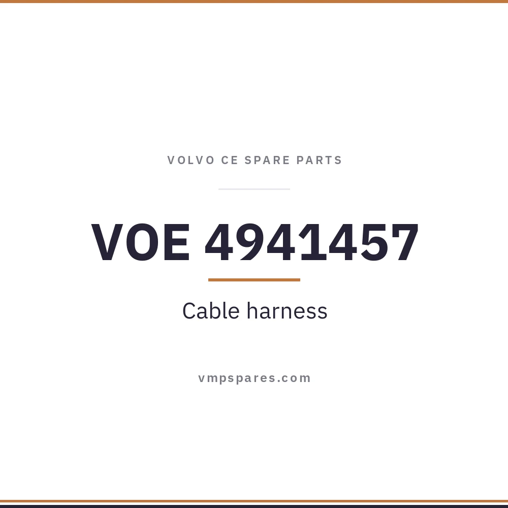 VOE 4941457 – Cable harness