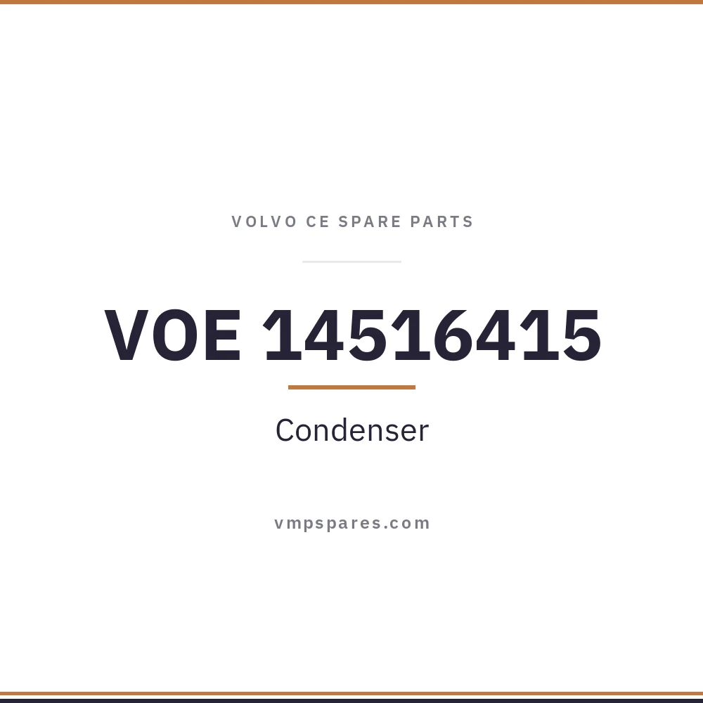 VOE 14516415 – Condenser