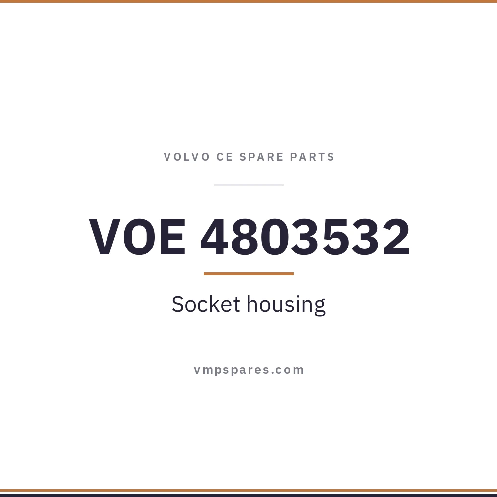 VOE 4803532 – Socket housing
