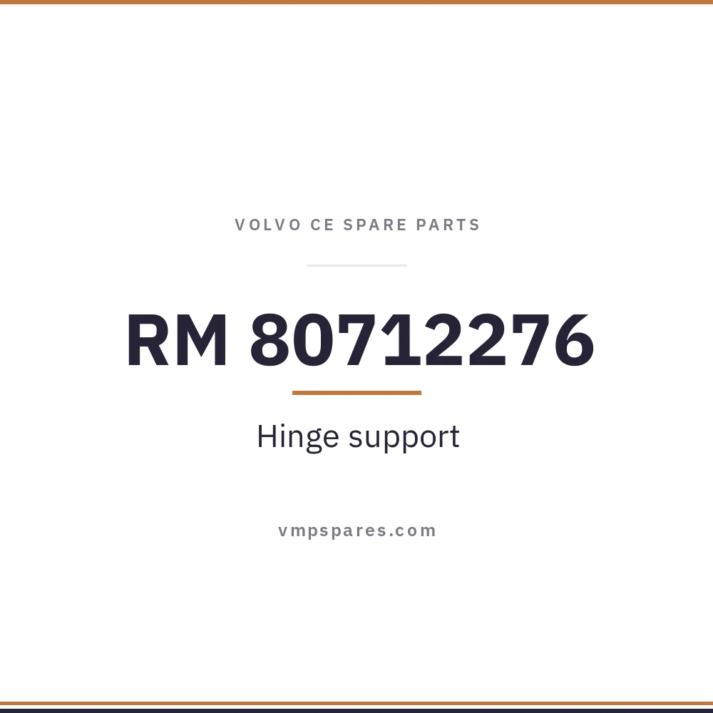 RM 80712276 – Hinge support