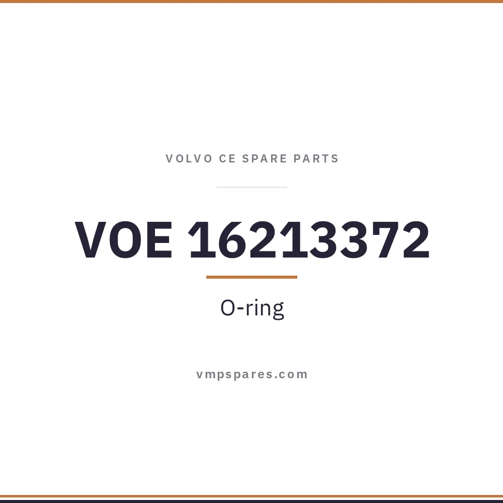 VOE 16213372 – O-ring