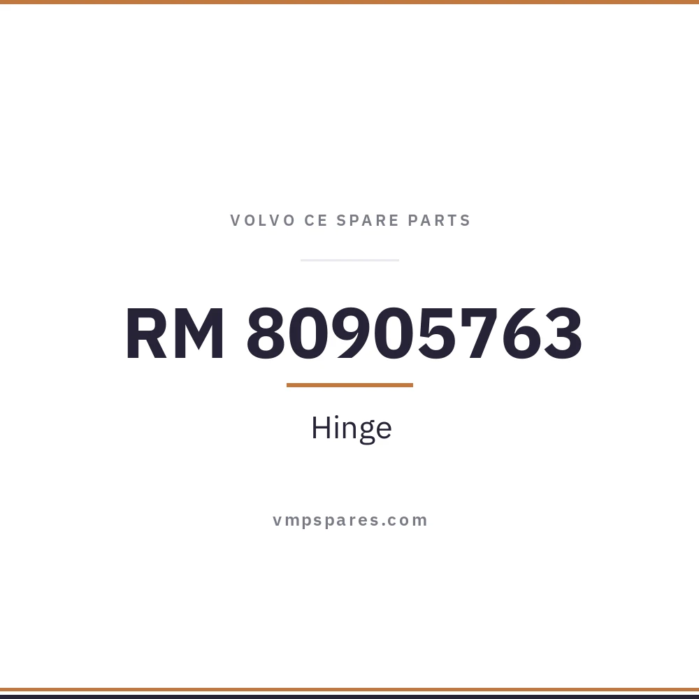 RM 80905763 – Hinge