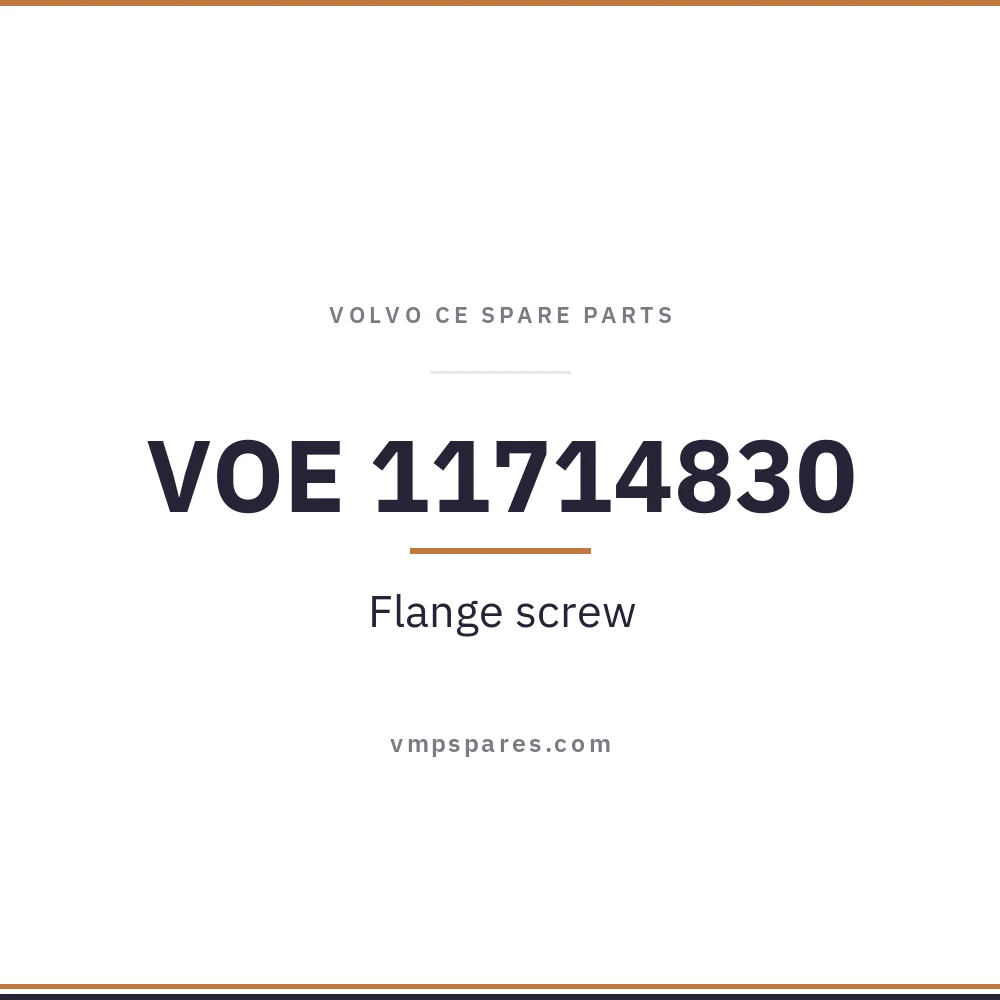 VOE 11714830 – Flange screw