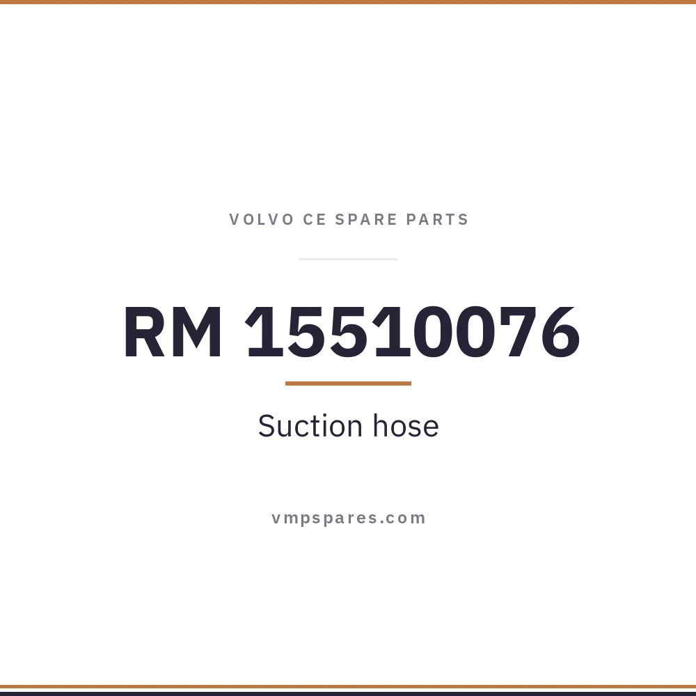 RM 15510076 – Suction hose
