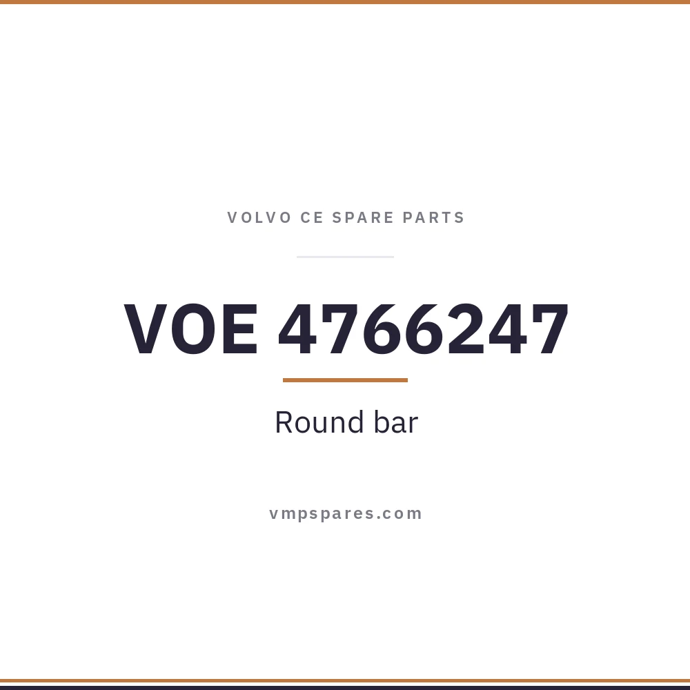 VOE 4766247 – Round bar
