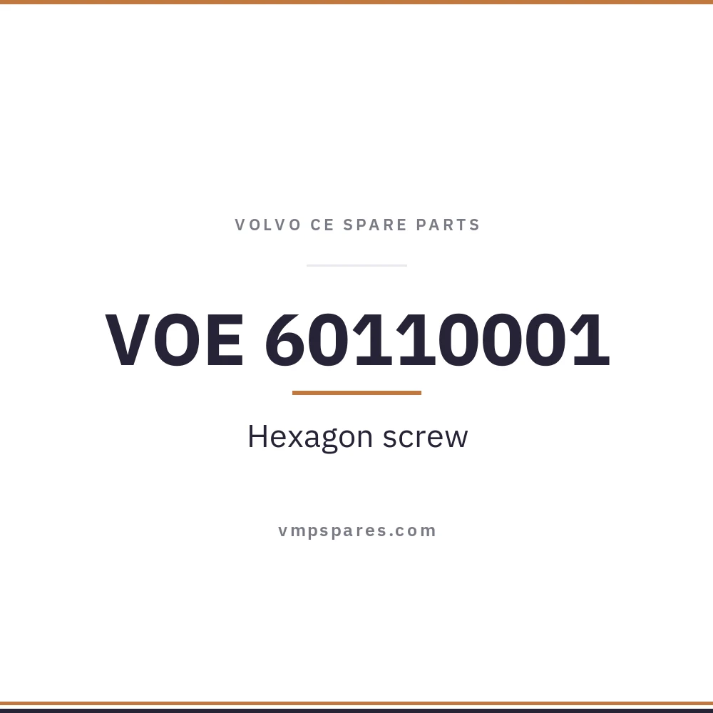 VOE 60110001 – Hexagon screw