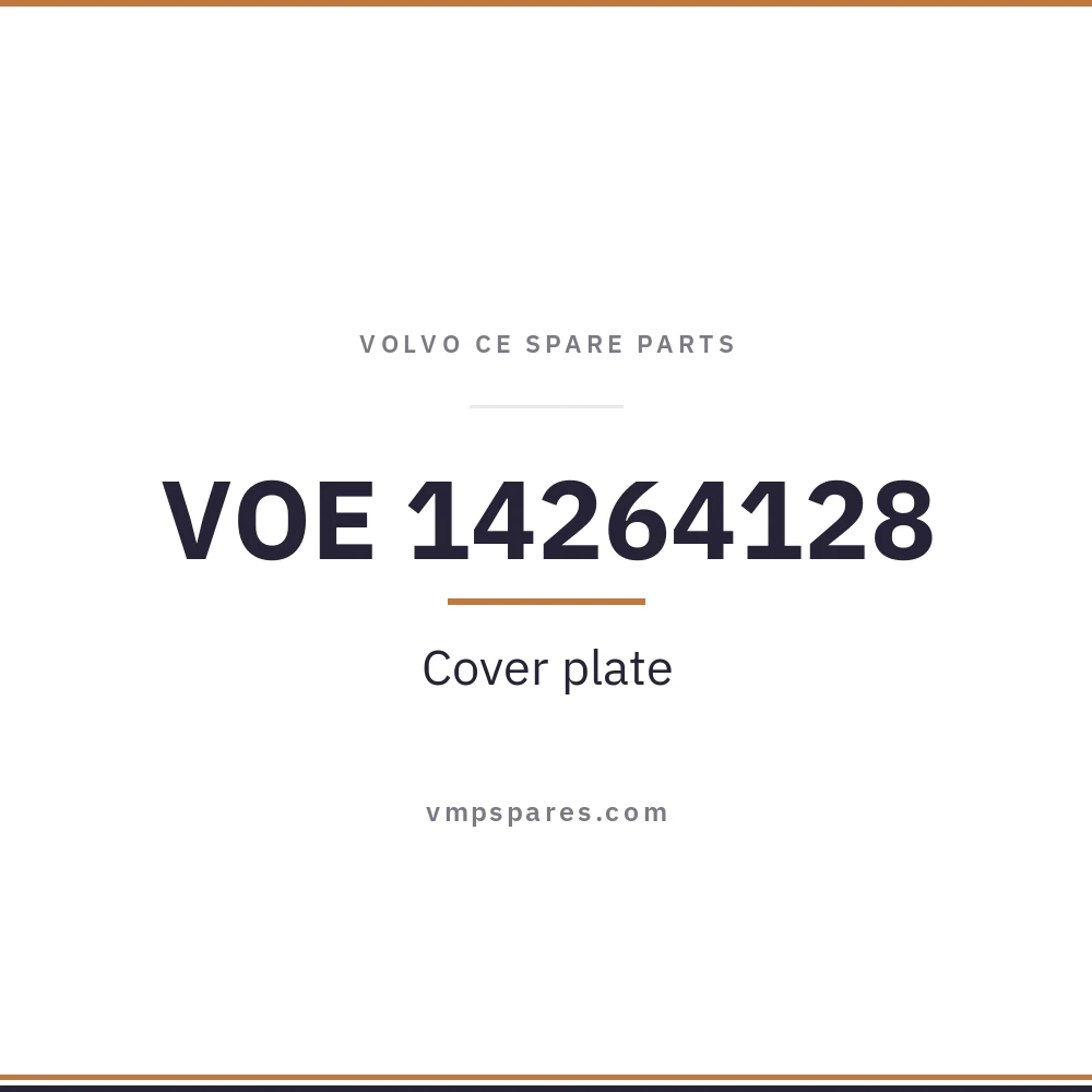 VOE 14264128 – Cover plate