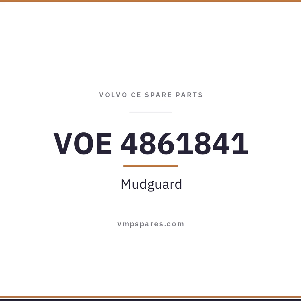 VOE 4861841 – Mudguard