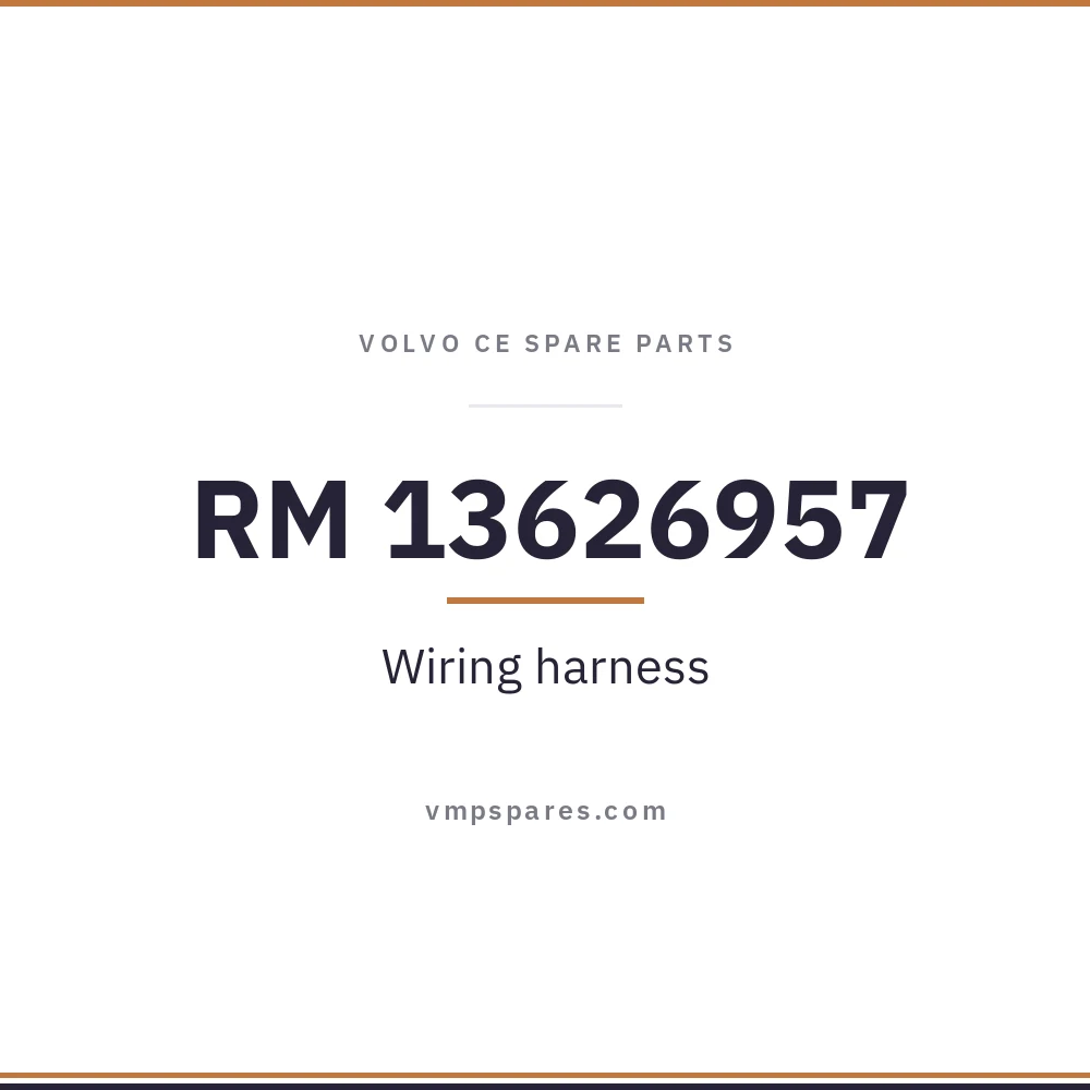 RM 13626957 – Wiring harness