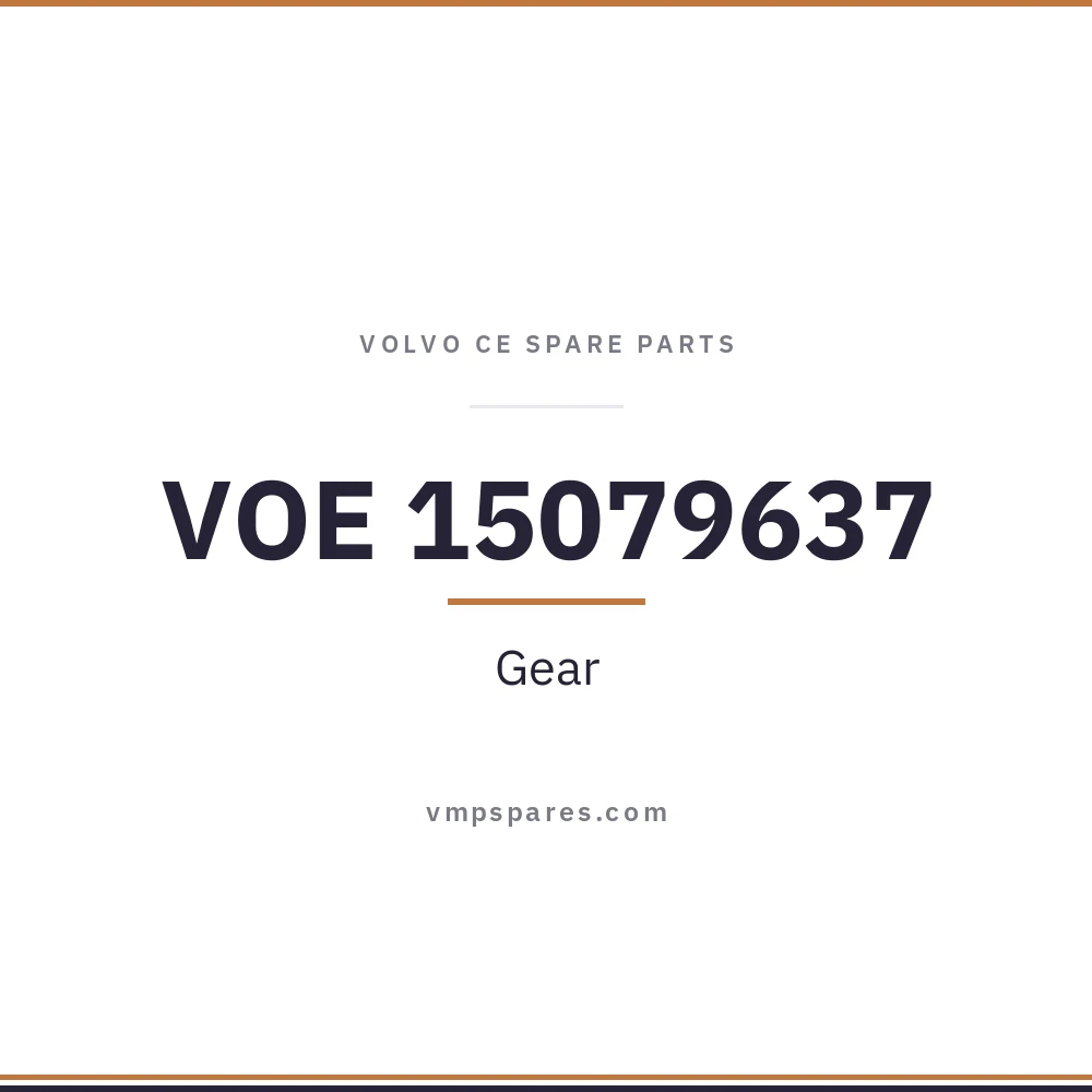 VOE 15079637 – Gear