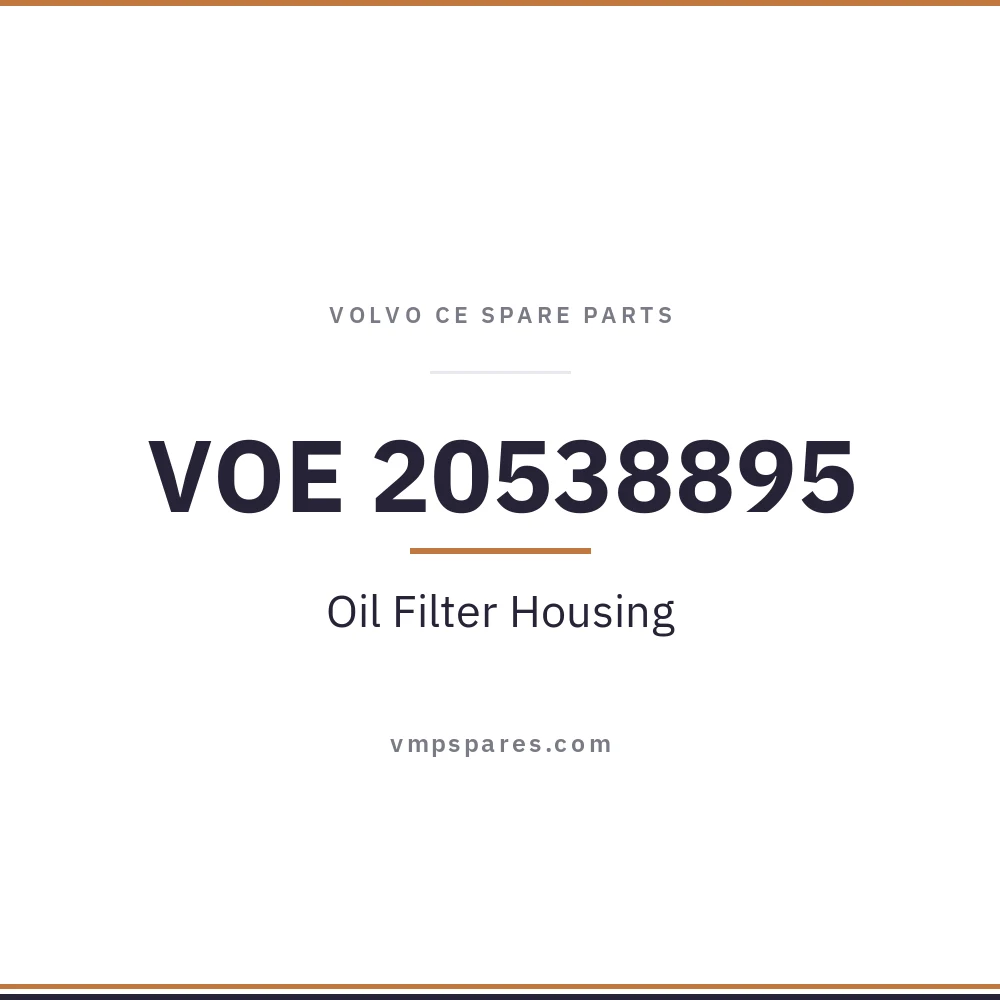 VOE 20538895 – Oil Filter Housing