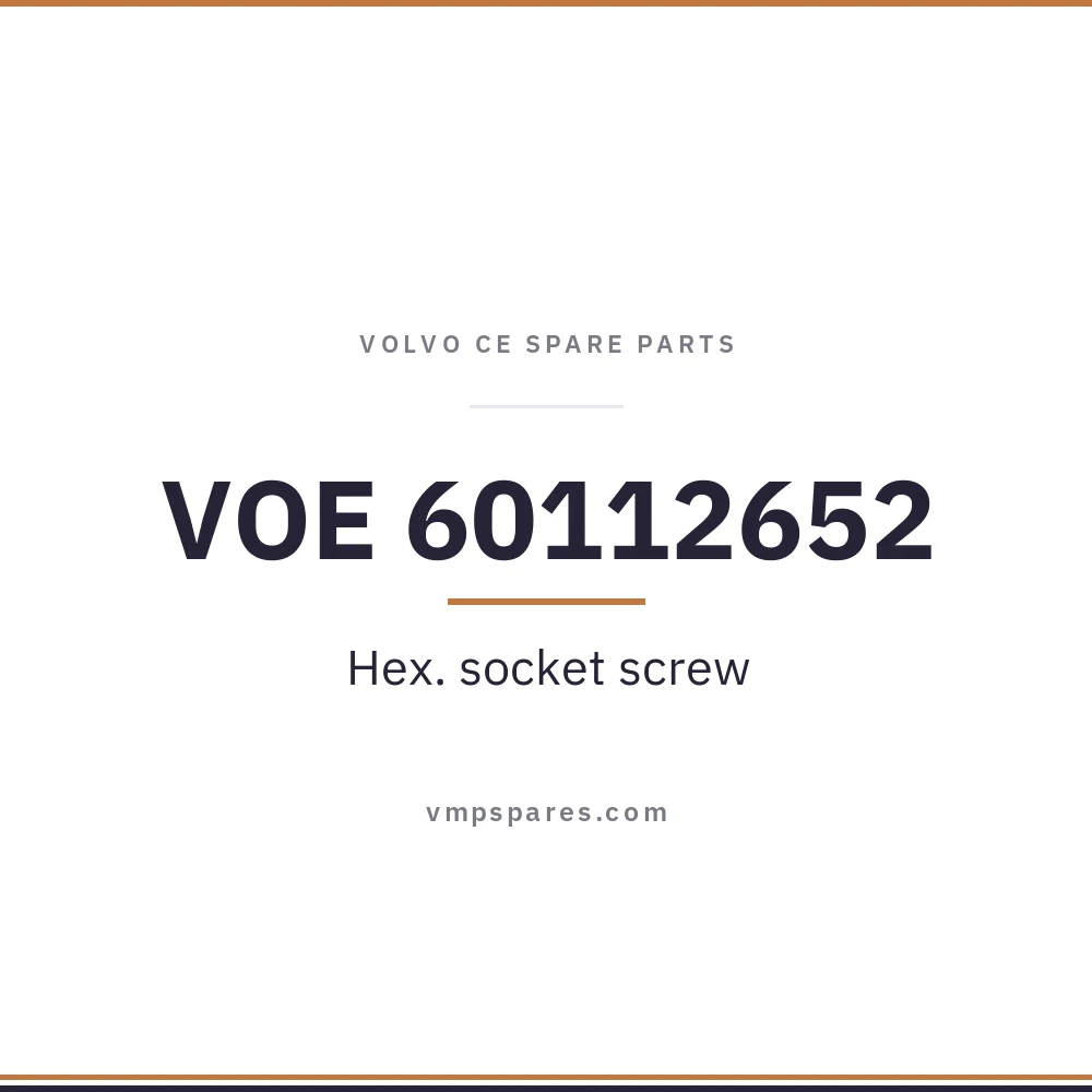 VOE 60112652 – Hex. socket screw