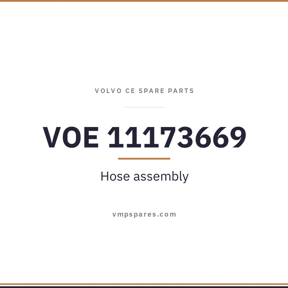 VOE 11173669 – Hose assembly