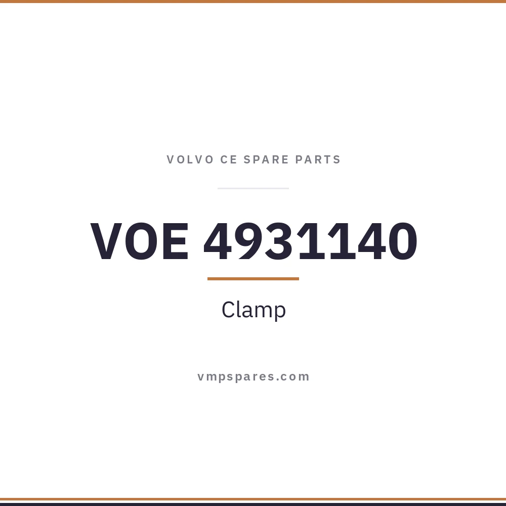 VOE 4931140 – Clamp