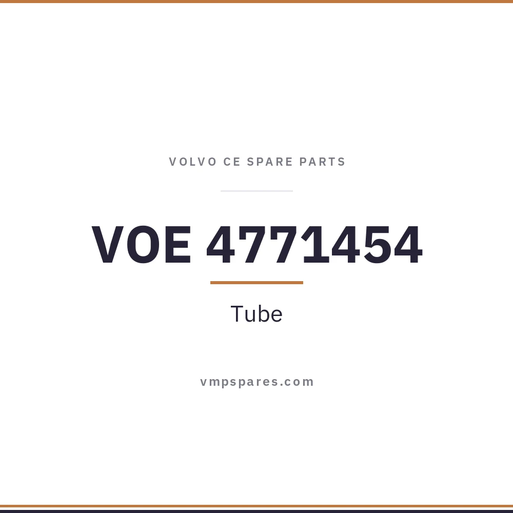 VOE 4771454 – Tube