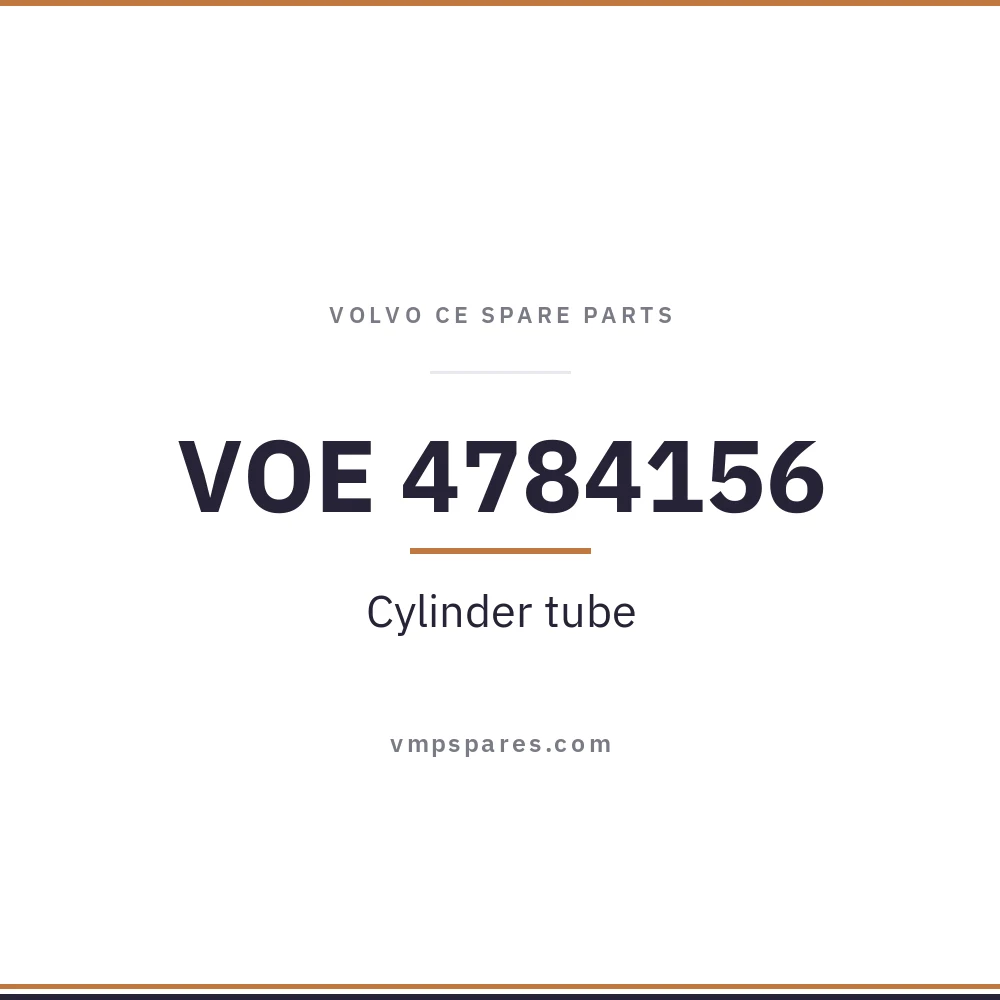 VOE 4784156 – Cylinder tube