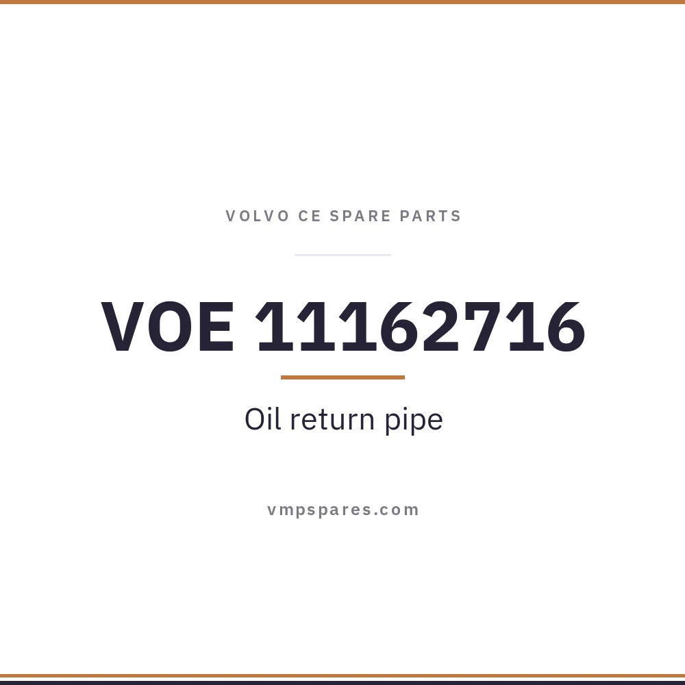VOE 11162716 – Oil return pipe