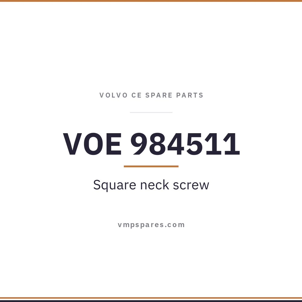 VOE 984511 – Square neck screw