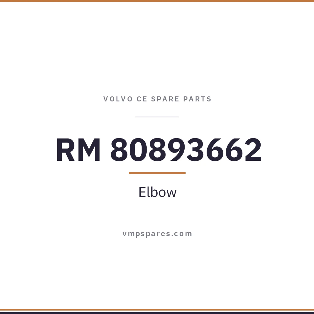 RM 80893662 – Elbow